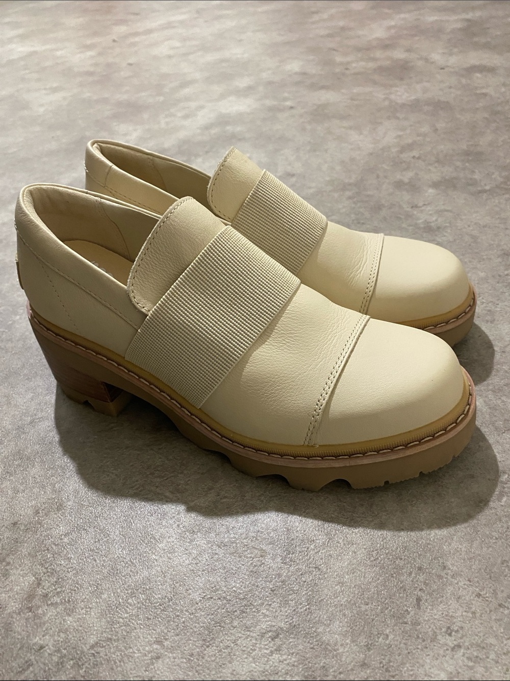 Sorel Joan Now Loafer Platform Shoes Size 9